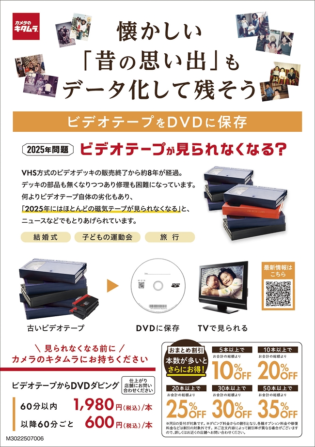 懐かしい昔の思い出もデータ化して残そう